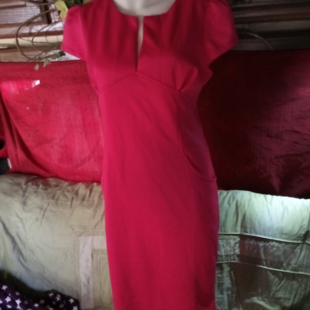 Abody dress size large hot pink or fuschia